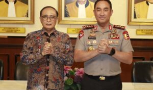 kapolri bersama ketua MA